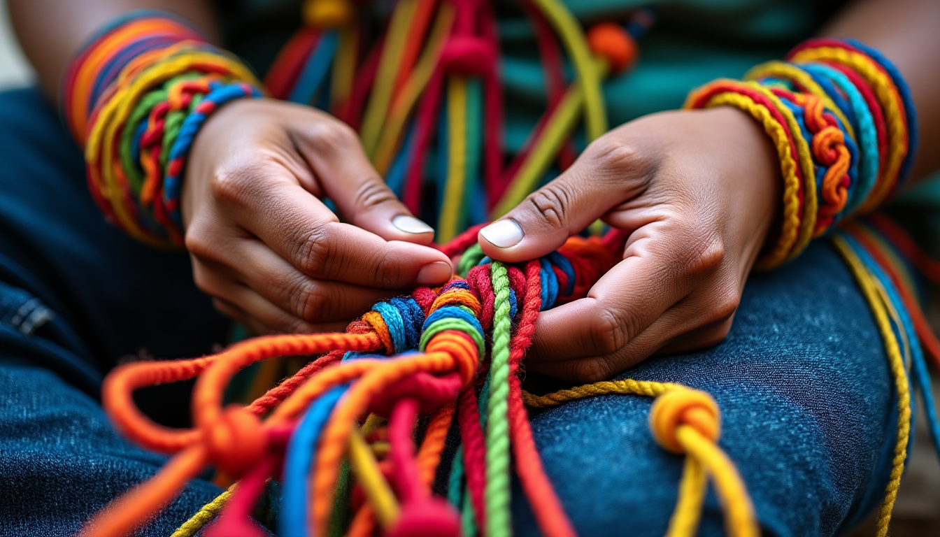 découvrez les significations des motifs de bracelet brésilien et inspirez-vous avec nos idées d'associations pour créer des bijoux uniques, colorés et porteurs de sens.