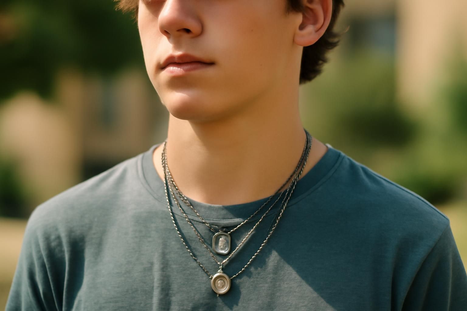 découvrez notre sélection de colliers pour ado garçon, avec des longueurs et pendentifs spécialement adaptés pour un style unique et tendance.