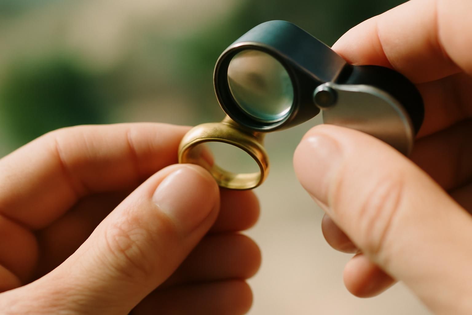découvrez nos conseils pratiques pour reconnaître une bague en or authentique et éviter les contrefaçons.