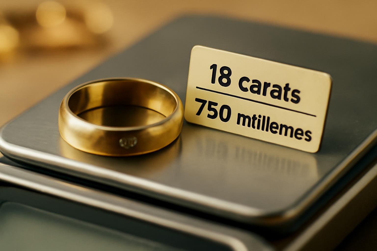 découvrez tout sur le poinçon 750 : son équivalence en carats et en millièmes pour mieux comprendre la qualité de vos bijoux en or.