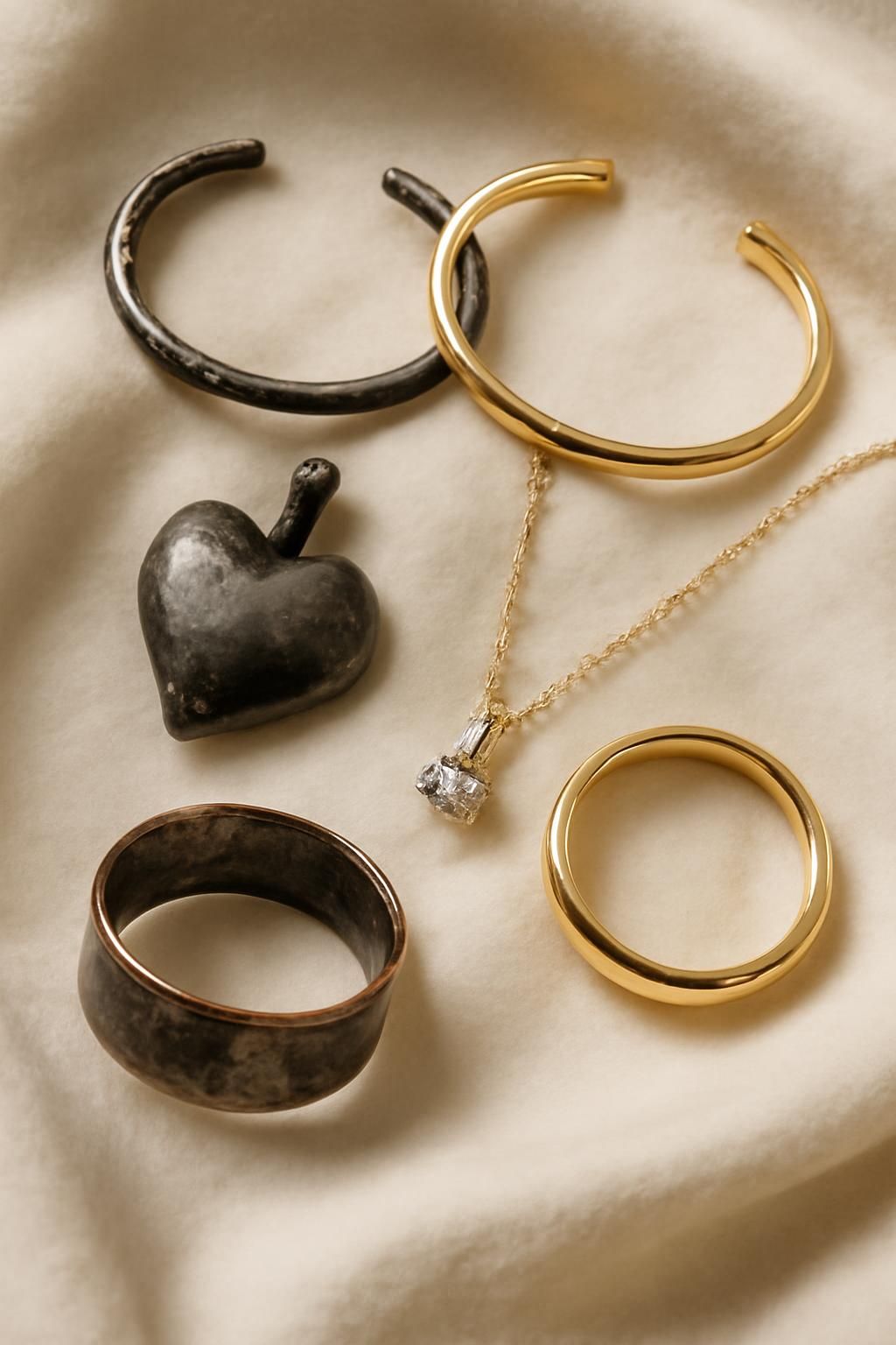 découvrez pourquoi certains bijoux noircissent selon le métal et apprenez les astuces pour les entretenir et les faire briller à nouveau.