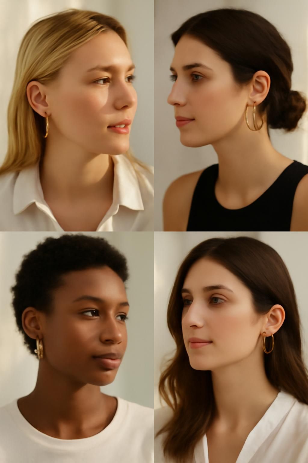 découvrez comment choisir la taille idéale de vos créoles pour sublimer votre style avec élégance et confort.
